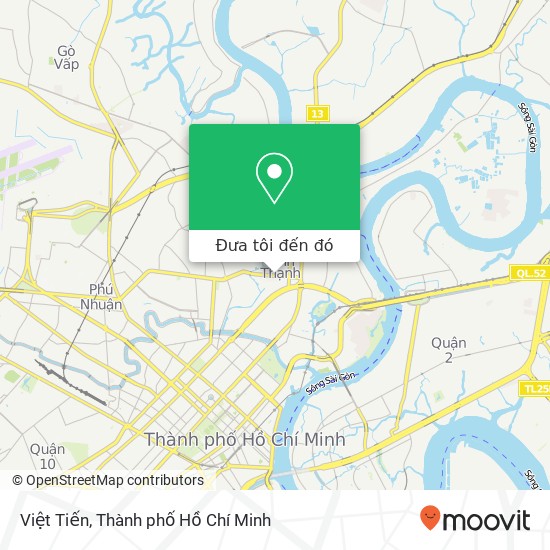 Bản đồ Việt Tiến, 152 ĐƯỜNG Bạch Đằng Quận Bình Thạnh, Thành Phố Hồ Chí Minh
