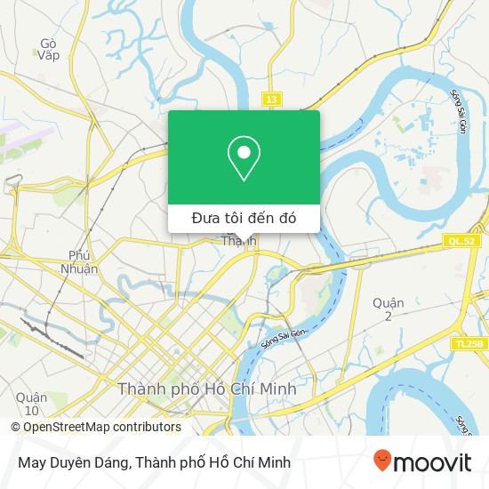 Bản đồ May Duyên Dáng, ĐƯỜNG Bạch Đằng Quận Bình Thạnh, Thành Phố Hồ Chí Minh