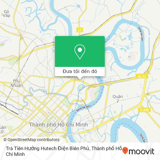Bản đồ Trà Tiên Hưởng Hutech Điện Biên Phủ, 475 ĐƯỜNG Điện Biên Phủ Quận Bình Thạnh, Thành Phố Hồ Chí Minh