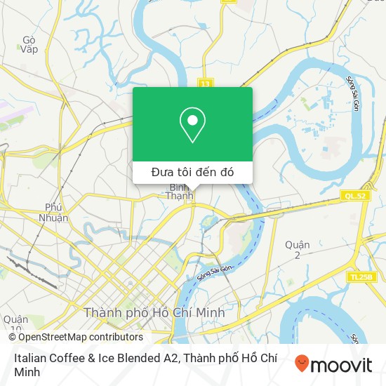 Bản đồ Italian Coffee & Ice Blended A2, 375 ĐƯỜNG Xô Viết Nghệ Tĩnh Quận Bình Thạnh, Thành Phố Hồ Chí Minh