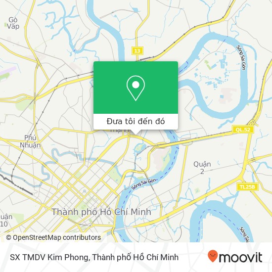 Bản đồ SX TMDV Kim Phong