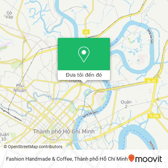Bản đồ Fashion Handmade & Coffee, ĐƯỜNG Điện Biên Phủ Quận Bình Thạnh, Thành Phố Hồ Chí Minh