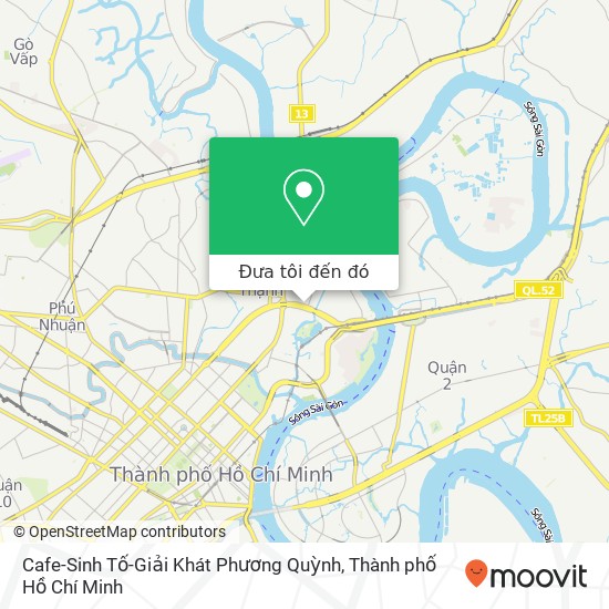 Bản đồ Cafe-Sinh Tố-Giải Khát Phương Quỳnh, ĐƯỜNG Điện Biên Phủ Quận Bình Thạnh, Thành Phố Hồ Chí Minh