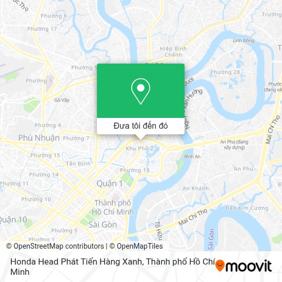 Lam Sao để đến Honda Head Phat Tiến Hang Xanh ở Binh Thạnh Bằng Xe Buyt