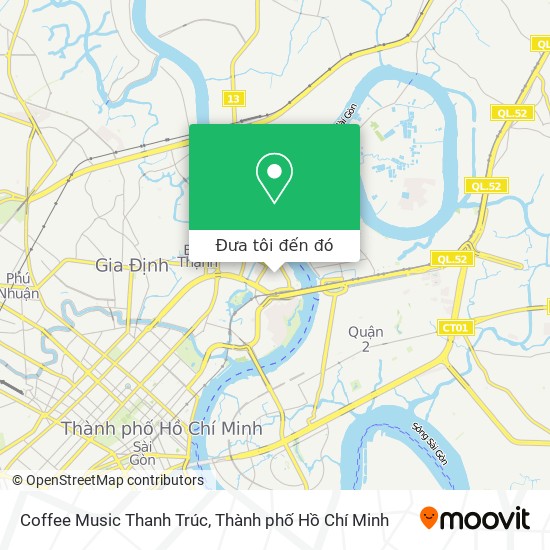 Bản đồ Coffee Music Thanh Trúc
