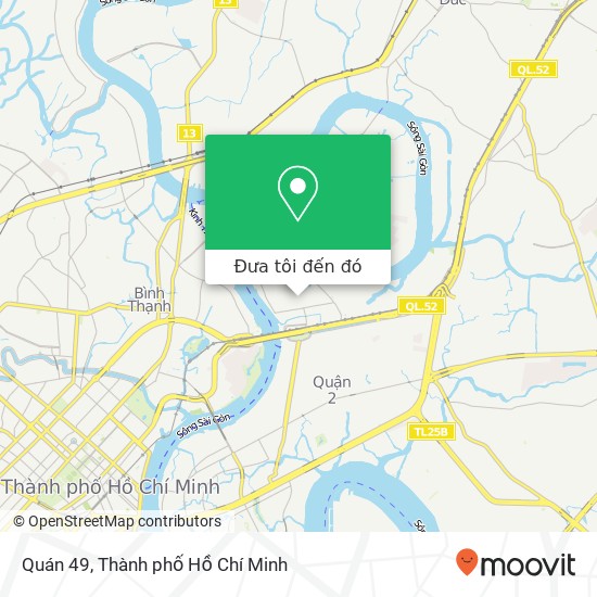 Bản đồ Quán 49, 49 ĐƯỜNG Quốc Hương Quận 2, Thành Phố Hồ Chí Minh