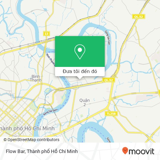 Bản đồ Flow Bar, 84 ĐƯỜNG Xuân Thủy Quận 2, Thành Phố Hồ Chí Minh