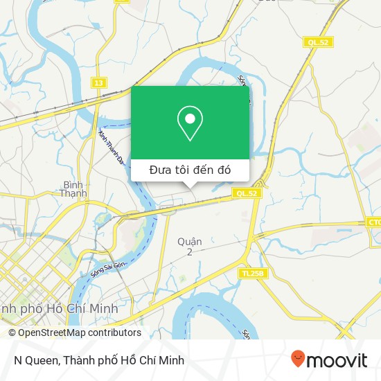 Bản đồ N Queen, ĐƯỜNG Xuân Thủy Quận 2, Thành Phố Hồ Chí Minh