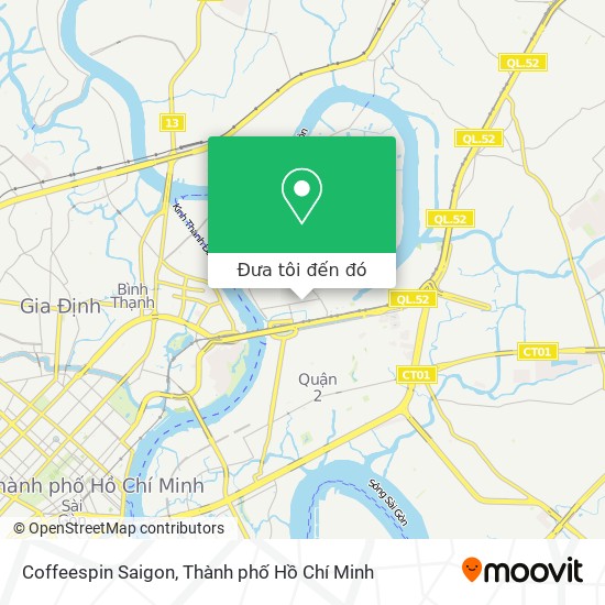 Bản đồ Coffeespin Saigon