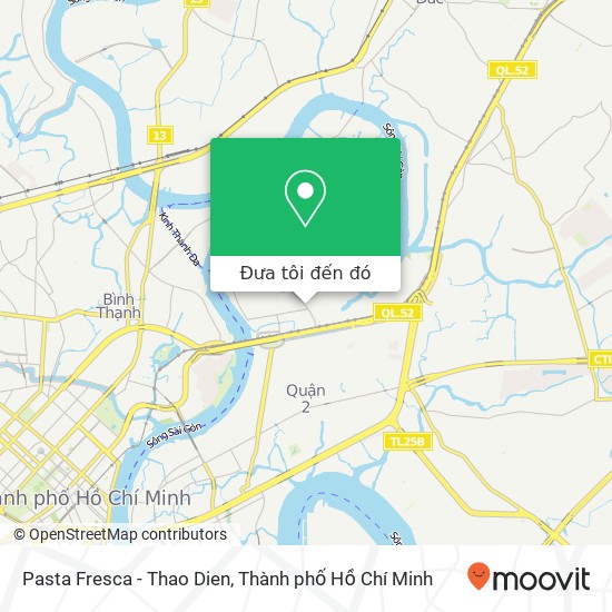 Bản đồ Pasta Fresca - Thao Dien, 28 ĐƯỜNG Thảo Điền Quận 2, Thành Phố Hồ Chí Minh