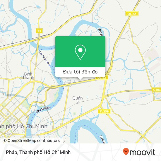 Bản đồ Pháp, 6 ĐƯỜNG Thảo Điền Quận 2, Thành Phố Hồ Chí Minh