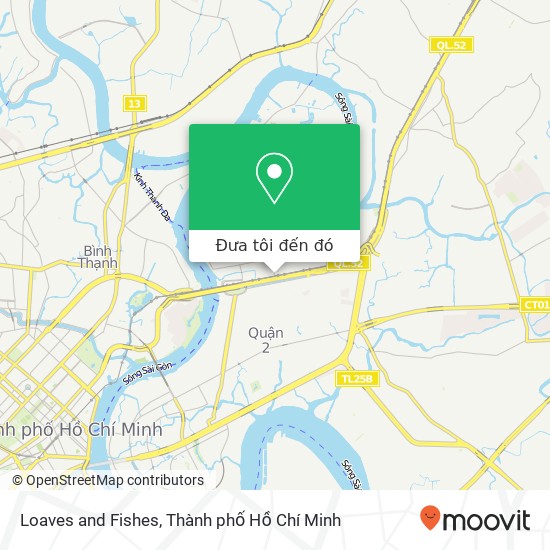 Bản đồ Loaves and Fishes, Quận 2, Thành Phố Hồ Chí Minh