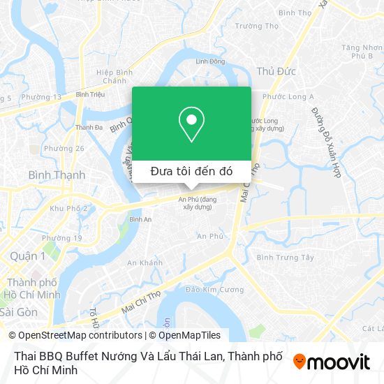 Bản đồ Thai BBQ Buffet Nướng Và Lẩu Thái Lan