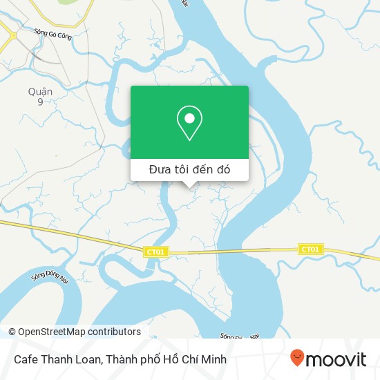 Bản đồ Cafe Thanh Loan, ĐƯỜNG 10 Quận 9, Thành Phố Hồ Chí Minh