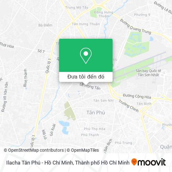 Bản đồ Ilacha Tân Phú - Hồ Chí Minh