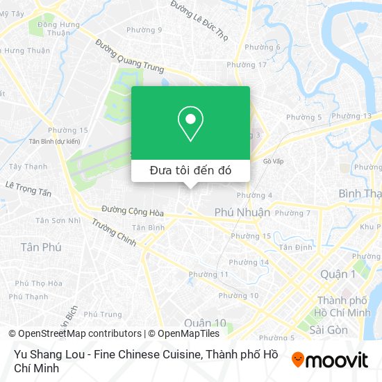 Bản đồ Yu Shang Lou - Fine Chinese Cuisine