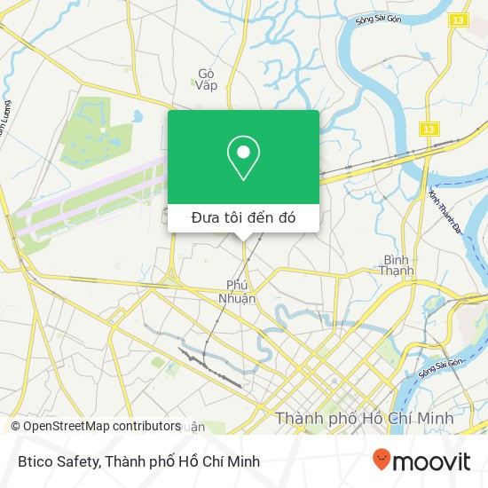 Bản đồ Btico Safety, 740G ĐƯỜNG Nguyễn Kiệm Quận Phú Nhuận, Thành Phố Hồ Chí Minh