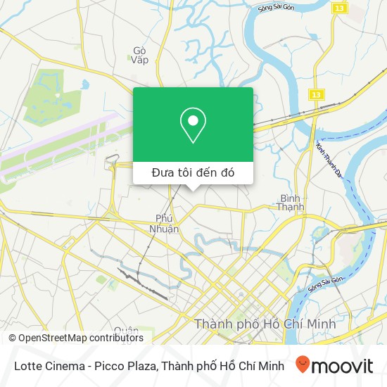 Bản đồ Lotte Cinema - Picco Plaza
