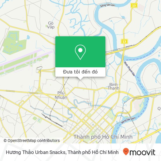 Bản đồ Hương Thảo Urban Snacks, 121 ĐƯỜNG Hoàng Hoa Thám Quận Bình Thạnh, Thành Phố Hồ Chí Minh