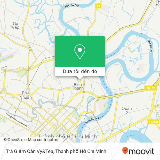 Bản đồ Trà Giảm Cân Vy&Tea, ĐƯỜNG Bùi Đình Túy Quận Bình Thạnh, Thành Phố Hồ Chí Minh