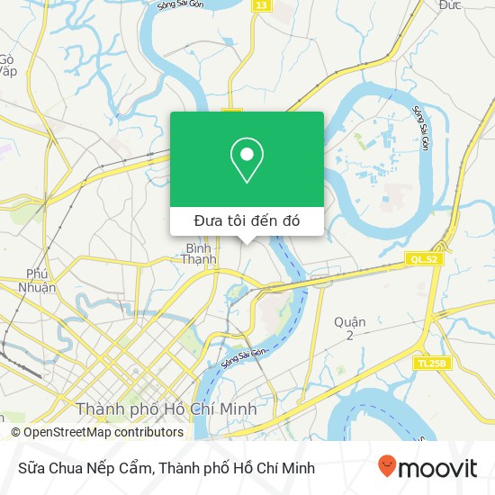 Bản đồ Sữa Chua Nếp Cẩm, 208 ĐƯỜNG D5 Quận Bình Thạnh, Thành Phố Hồ Chí Minh
