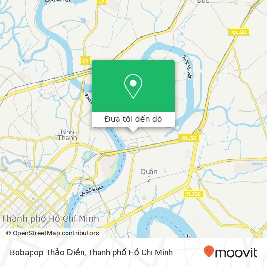 Bản đồ Bobapop Thảo Điền, 49M ĐƯỜNG Quốc Hương Quận 2, Thành Phố Hồ Chí Minh