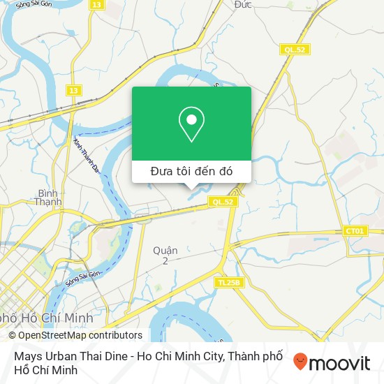 Bản đồ Mays Urban Thai Dine - Ho Chi Minh City, 15 ĐƯỜNG Nguyễn Ư Dĩ Quận 2, Thành Phố Hồ Chí Minh