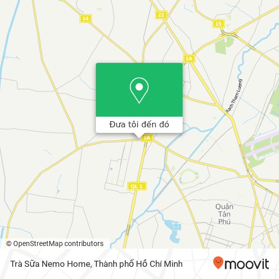 Bản đồ Trà Sữa Nemo Home, 69 ĐƯỜNG Nguyễn Thị Tú Quận Bình Tân, Thành Phố Hồ Chí Minh