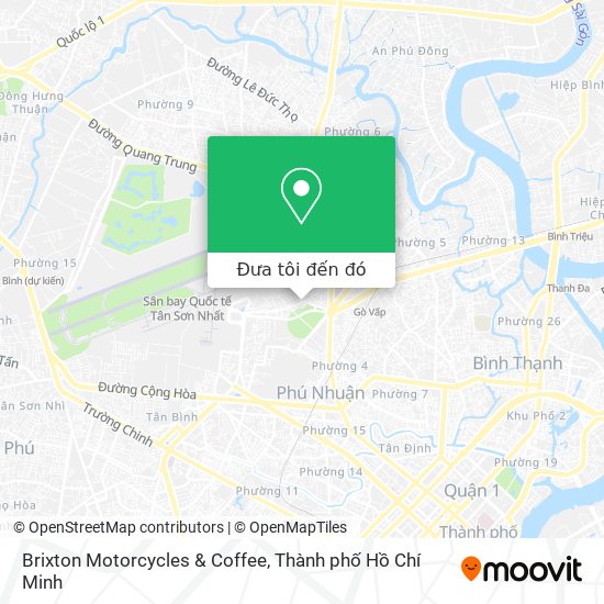 Bản đồ Brixton Motorcycles & Coffee