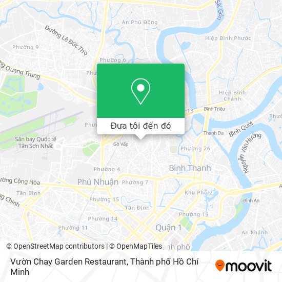 Bản đồ Vườn Chay Garden Restaurant