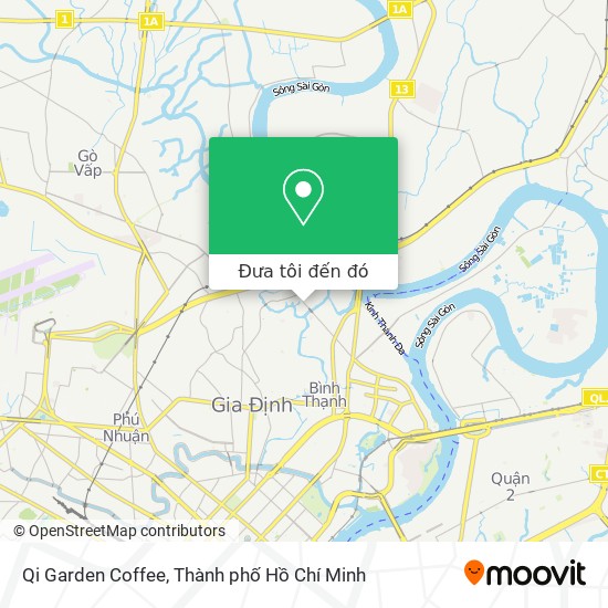 Bản đồ Qi Garden Coffee