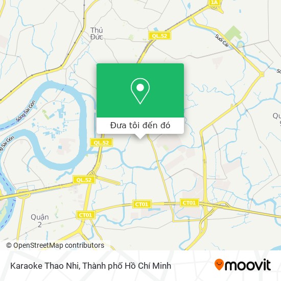 Bản đồ Karaoke Thao Nhi