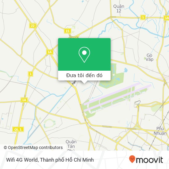 Bản đồ Wifi 4G World, ĐƯỜNG Hoàng Bật Đạt Quận Tân Bình, Thành Phố Hồ Chí Minh