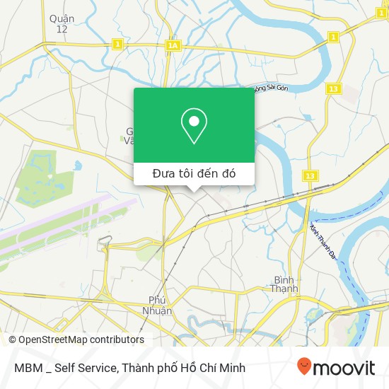 Bản đồ MBM _ Self Service, 46 ĐƯỜNG Nguyễn Du Quận Gò Vấp, Thành Phố Hồ Chí Minh