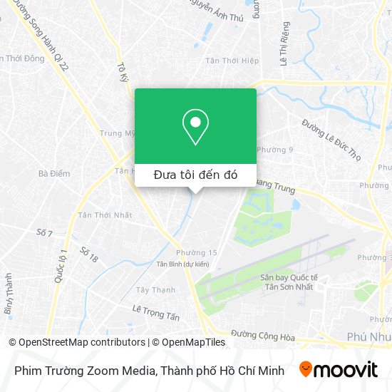 Bản đồ Phim Trường Zoom Media