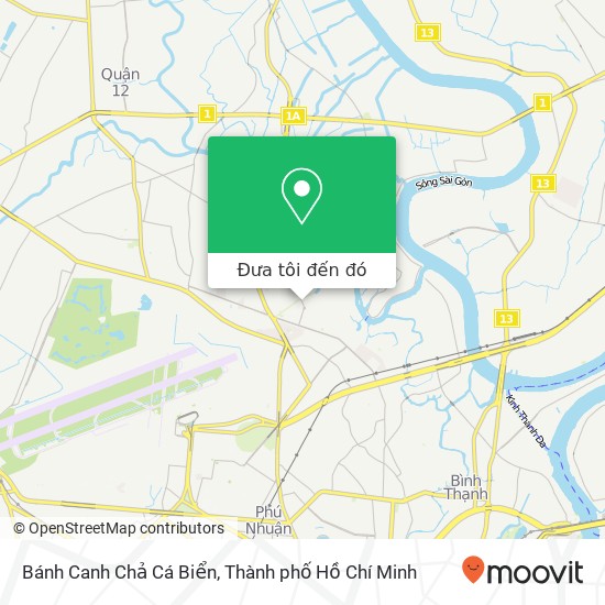 Bản đồ Bánh Canh Chả Cá Biển, ĐƯỜNG Lê Đức Thọ Quận Gò Vấp, Thành Phố Hồ Chí Minh