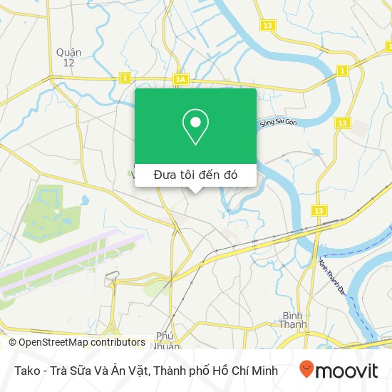 Bản đồ Tako - Trà Sữa Và Ăn Vặt, 60 Dương Quảng Hàm Quận Gò Vấp, Thành Phố Hồ Chí Minh