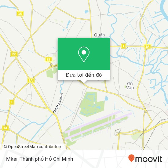 Bản đồ Mkei, ĐƯỜNG Quang Trung Quận Gò Vấp, Thành Phố Hồ Chí Minh