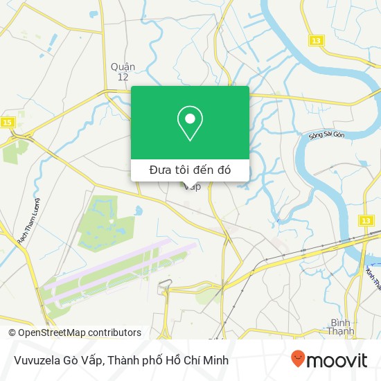 Bản đồ Vuvuzela Gò Vấp, Quận Gò Vấp, Thành Phố Hồ Chí Minh