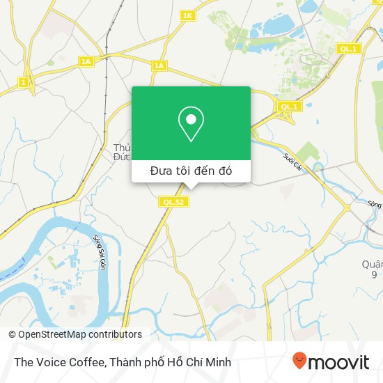 Bản đồ The Voice Coffee