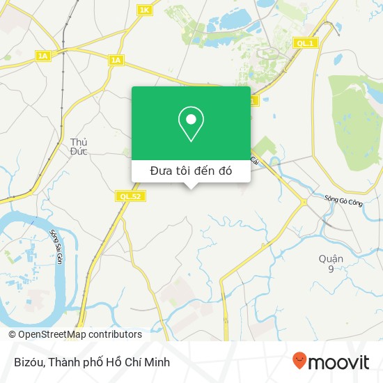 Bản đồ Bizóu, ĐƯỜNG 1 Quận 9, Thành Phố Hồ Chí Minh