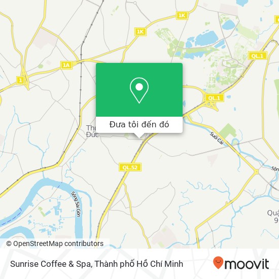 Bản đồ Sunrise Coffee & Spa, 364 ĐƯỜNG Võ Văn Ngân Quận Thủ Đức, Thành Phố Hồ Chí Minh