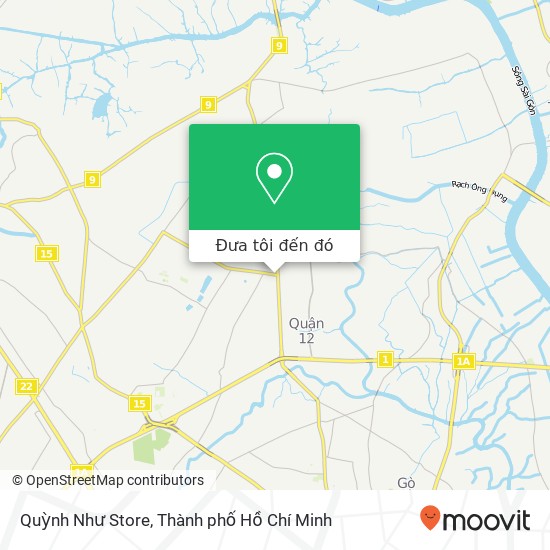 Bản đồ Quỳnh Như Store, 9C ĐƯỜNG Nguyễn Ảnh Thủ Quận 12, Thành Phố Hồ Chí Minh