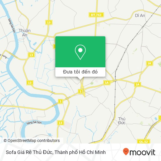 Bản đồ Sofa Giá Rẽ Thủ Đức, 895 43 Quận Thủ Đức, Thành Phố Hồ Chí Minh