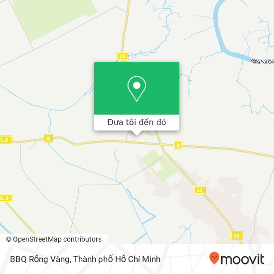Bản đồ BBQ Rồng Vàng, ĐƯỜNG Số 7 Huyện Củ Chi, Thành Phố Hồ Chí Minh