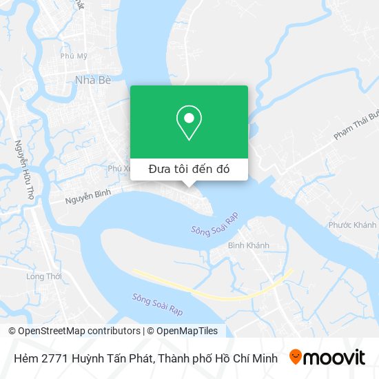 Bản đồ Hẻm 2771 Huỳnh Tấn Phát