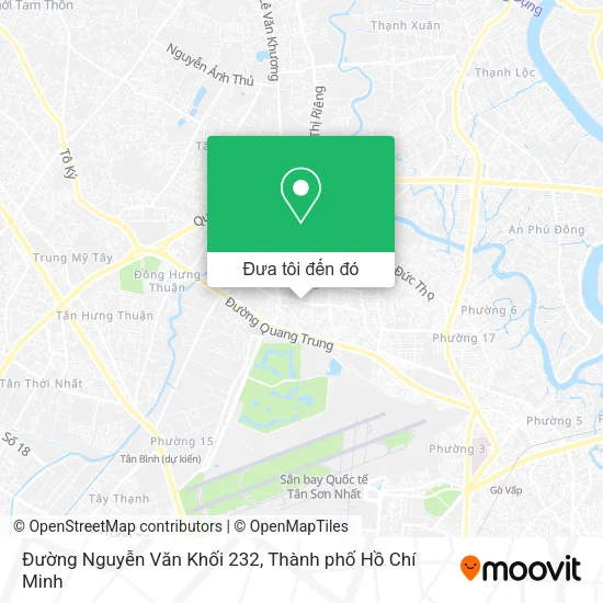 Bản đồ Đường Nguyễn Văn Khối 232