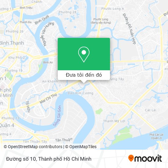Bản đồ Đường số 10