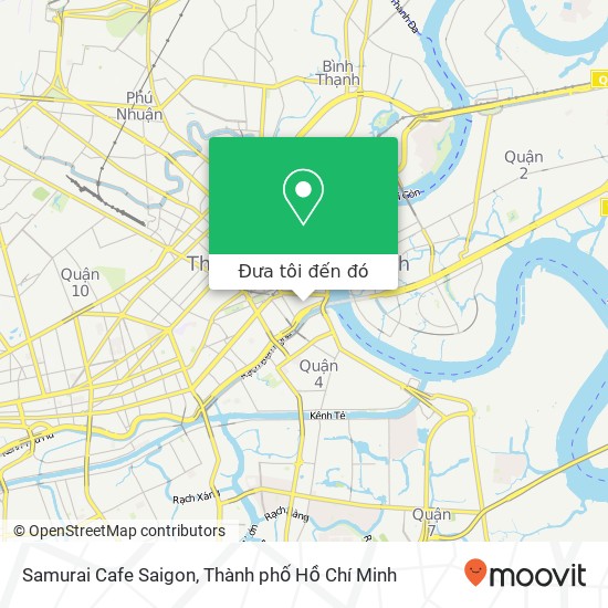 Bản đồ Samurai Cafe Saigon
