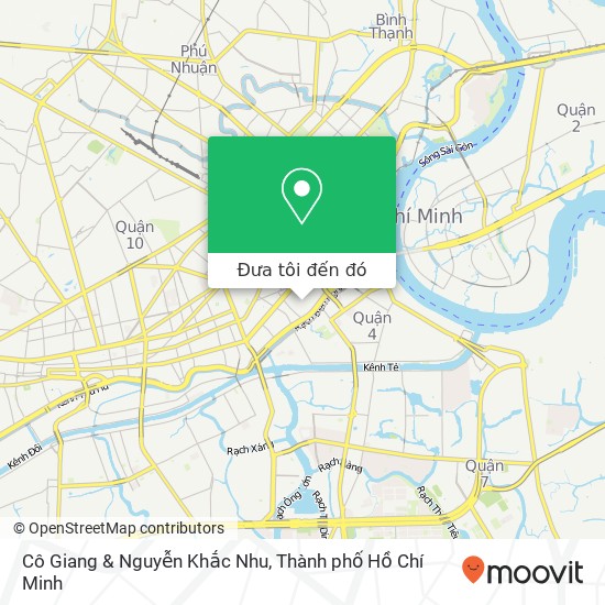 Bản đồ Cô Giang & Nguyễn Khắc Nhu